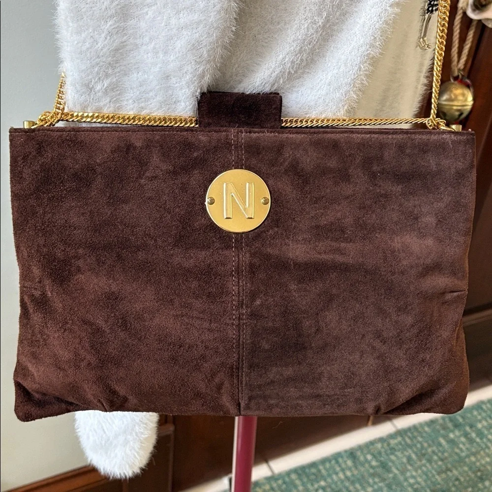 Ruth Seltz vintage Custom your initial shoulder/ Crossbody bag  Satchel clutch